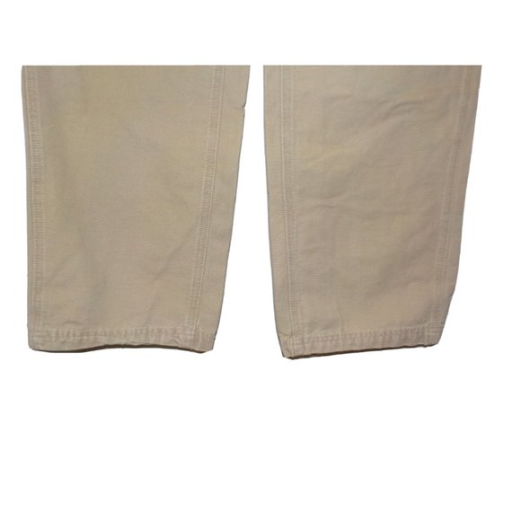 Columbia 6 Pocket Gusseted Heavy Duty Tan Jeans Mens Size 36 x 33 - Picture 7 of 9